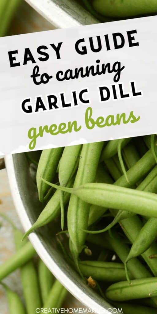 Discover the art of canning garlic dill green beans and savor the perfect blend of flavors in every jar. Our step-by-step guide makes it simple to enjoy this homemade delicacy all year long.