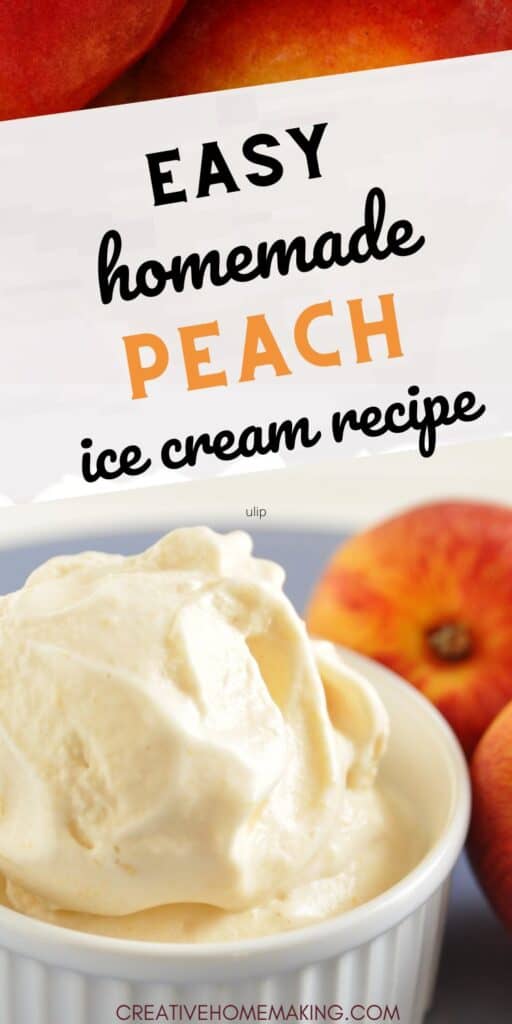 Discover the joy of making your own peach ice cream with our mouthwatering recipe. Using fresh, ripe peaches and simple ingredients, you can create a decadent and creamy dessert that's perfect for cooling off on a hot day. Whether you're a novice in the kitchen or a seasoned home cook, our easy-to-follow recipe will have you churning out delicious peach ice cream in no time.