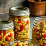 Learn how to make and can your own fresh corn salsa at home! This flavorful recipe is perfect for meal prep and adds a burst of summer to any dish.