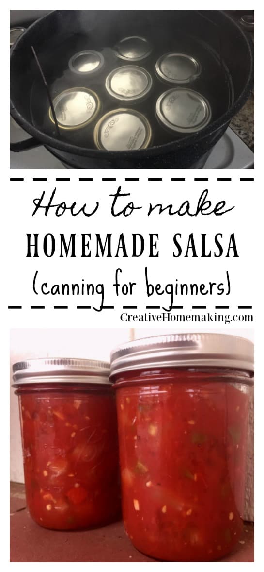 Easy recipe for canning salsa.