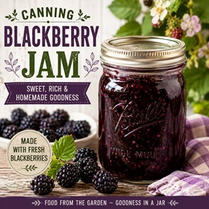 Homemade Blackberry Jam for Your Pantry