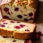 Looking for the best quick bread recipe for fall? This cranberry orange bread is soft, zesty, and full of juicy cranberries. A simple recipe that delivers bakery-style results every time!
