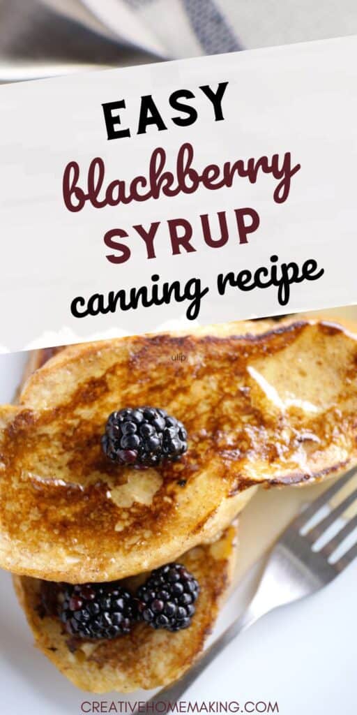 Preserve the sweet taste of summer with our blackberry syrup canning recipe. This easy-to-follow recipe will guide you through the process of creating a luscious and versatile syrup that can be drizzled over pancakes, waffles, ice cream, or used in cocktails and mocktails.