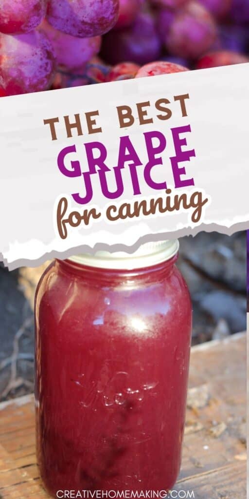 Love the taste of fresh grape juice but hate the short shelf life? Our guide to canning grape juice will show you how to preserve that delicious flavor for months to come! Learn how to select the right grapes, prepare the juice, and safely can it at home.