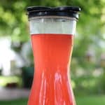 How to make wonderfully refreshing homemade rose petal iced tea from fresh wild rose petals.