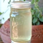 How make an easy ginger simple syrup to refrigerate or can to make homemade ginger ale.