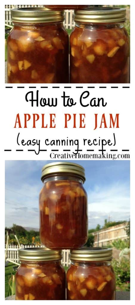 Canning apple pie jam. Apple pie is always a great treat, but have you ever tried apple pie jam? Step-by-step instructions for canning apple pie jam.