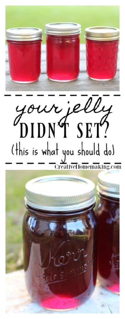 There is almost nothing more frustrating when canning than having your jelly not set. Yes, you can re-cook it!