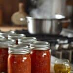 Love a thick, bold pizza sauce? This hearty homemade recipe is perfect for canning and packed with robust tomato flavor, garlic, and herbs — a must-have for pizza night!
