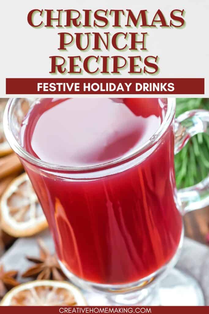 Cheers to the holidays! Explore our collection of delicious Christmas punch recipes that are sure to please a crowd. Whether you're looking for a refreshing non-alcoholic option or a spirited delight, these festive drinks will make your celebrations unforgettable!