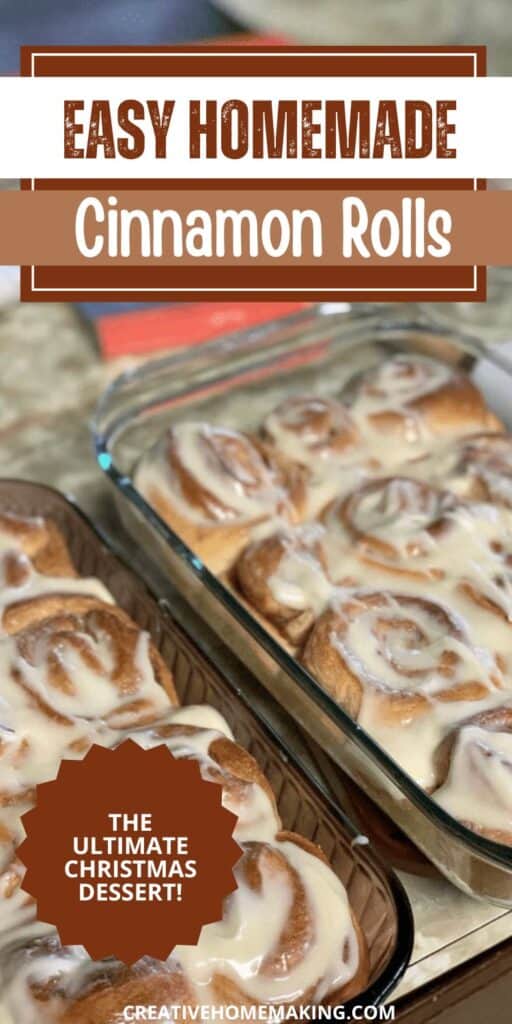 Bring the warmth and sweetness of the holidays to your kitchen with homemade cinnamon rolls! Soft, fluffy, and generously swirled with cinnamon and sugar, these delightful treats are perfect for Christmas morning or any festive gathering. Drizzled with a creamy icing, they’re sure to be a hit with family and friends!  With just a few simple ingredients, you can create these delicious rolls that fill your home with an irresistible aroma. Whether enjoyed fresh out of the oven or warmed up later, these cinnamon rolls will make your holiday celebrations even more special. Get ready to spread joy and sweetness this Christmas!