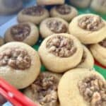 Easy recipe for pecan pie cookies. One of my favorite easy cookie recipes for the holidays. Christmas baking can be fun and easy too!