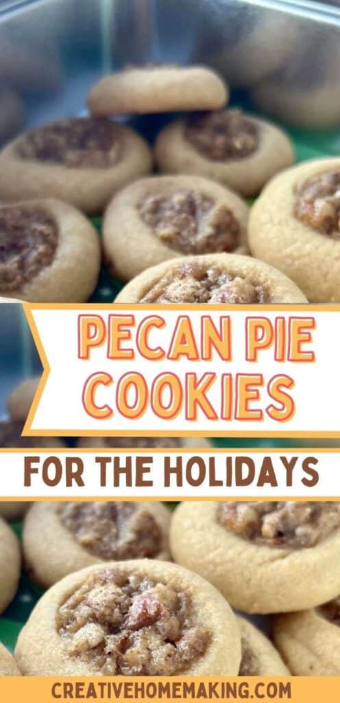 Savor the flavors of the season with these delicious pecan pie cookies!  Combining the classic taste of pecan pie in a delightful cookie form, these treats are perfect for your Christmas cookie exchange or holiday gatherings. Chewy, nutty, and oh-so-sweet, they’re sure to be a hit! 