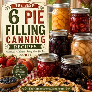 6 Easy Pie Filling Canning Recipes for Your Pantry