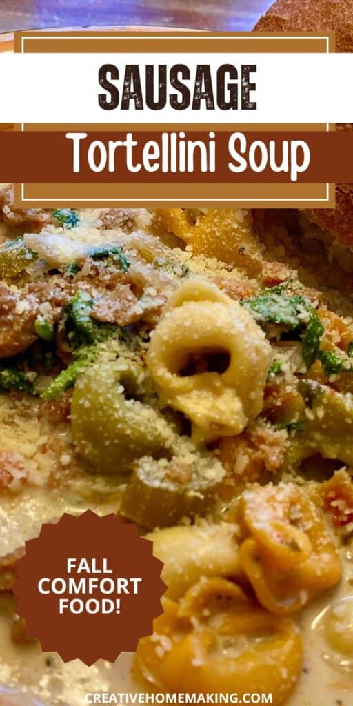 Warm up with this delicious Sausage Tortellini Soup! ✨ Packed with savory Italian sausage, tender tortellini, and fresh vegetables, this comforting dish is perfect for chilly nights. Ready in just 30 minutes, it’s a quick and hearty meal that the whole family will love. Enjoy a bowl of goodness today!