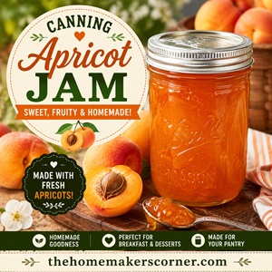 Capture the fresh flavor of ripe apricots with this easy homemade jam recipe. This simple preserve is perfect for filling your pantry and enjoying garden-to-table living and simple homemade living long after apricot season ends.