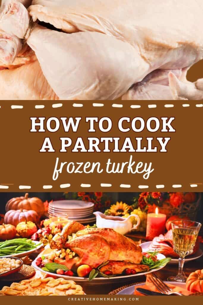 Don't panic if your turkey is still partially frozen on cooking day! Learn the best methods to safely and effectively cook a partially frozen turkey without compromising flavor or texture. This guide will walk you through the process, including adjusting cooking times and temperatures to ensure your turkey is juicy and delicious. With tips on seasoning, basting, and checking for doneness, you’ll be well-prepared to serve a mouthwatering meal that your family and friends will love. Make your holiday cooking stress-free and enjoyable with these essential tips! 