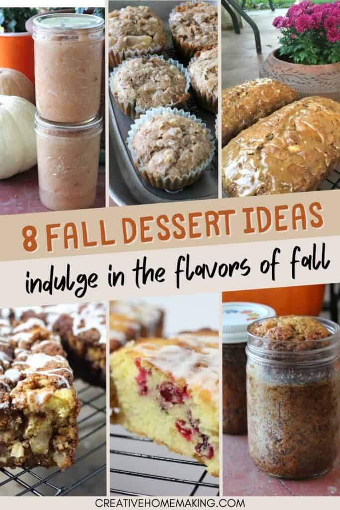 Get ready for fall with these 8 mouth-watering dessert recipes. From caramel apple bread to apple fritter bread, these desserts are sure to satisfy your sweet tooth. Follow our easy recipes and indulge in the flavors of autumn in every bite. Pin now and try later!
