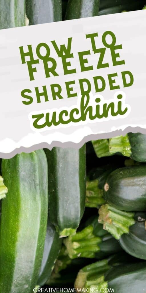 Looking for a way to preserve your summer zucchini bounty? Freeze shredded zucchini and enjoy it in your favorite recipes all year round. Our easy step-by-step guide shows you how!