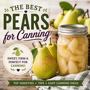 The Best Pears for Canning: 6 Delicious Varieties