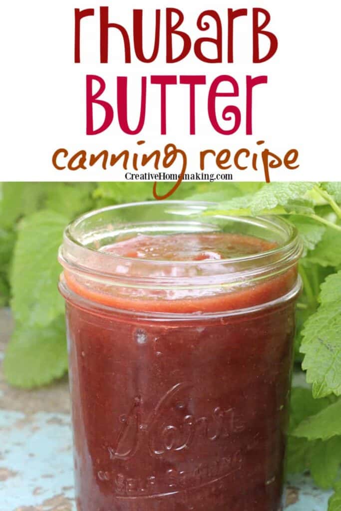 Capture the essence of rhubarb with this delightful rhubarb butter canning recipe! Smooth, spreadable, and bursting with seasonal flavor, this homemade butter is a versatile addition to your pantry. Learn how to preserve the taste of fresh rhubarb and enjoy it all year round with this easy and delicious recipe.