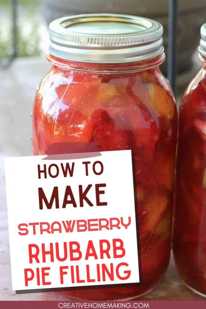 Capture the essence of summer with this delightful strawberry rhubarb pie filling recipe! Perfect for creating delicious pies and desserts, this sweet and tangy filling is a must-have for every baker. Enjoy the taste of fresh strawberries and rhubarb all year round with this easy and versatile recipe.