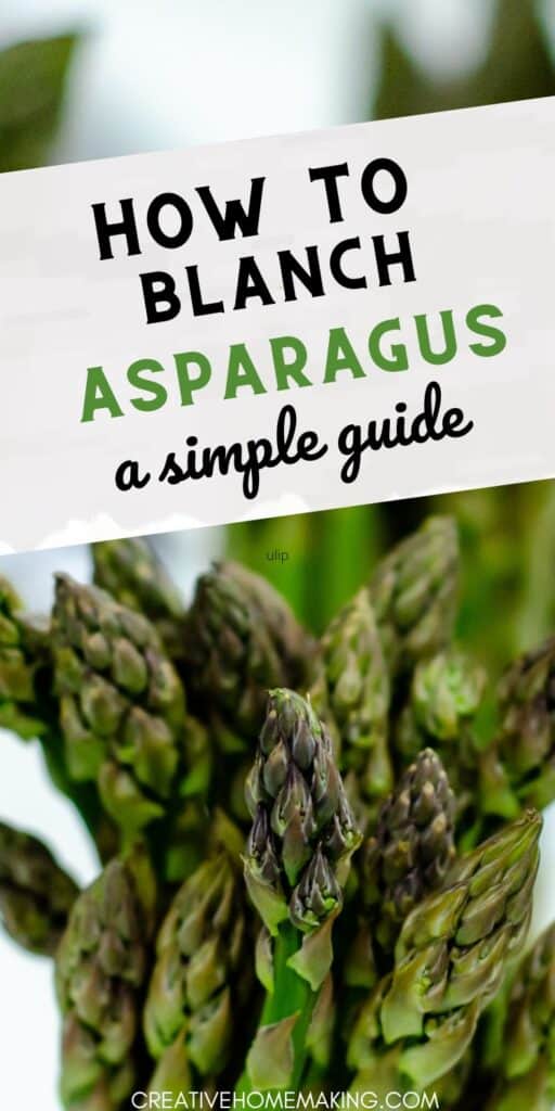 Elevate your culinary skills with our simple method for blanching asparagus! Learn how to quickly cook asparagus to enhance its flavor and maintain its nutrients. Perfect for meal prep or adding to your favorite recipes.