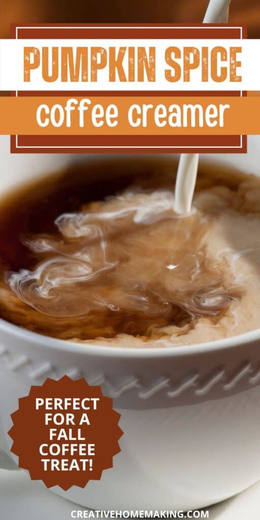 Embrace the flavors of autumn with our easy recipe for homemade pumpkin spice coffee creamer! Rich, creamy, and bursting with seasonal spices, this creamer will elevate your coffee game. Say goodbye to store-bought and hello to fall in a cup!