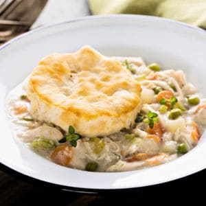 Discover the ultimate comfort food with our Chicken Pot Pie Soup! Packed with succulent chicken, vibrant veggies, and a rich, creamy base, this easy recipe transforms your favorite pot pie into a delicious soup that's perfect for any occasion.