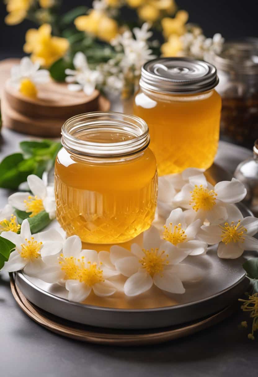 Capture the essence of summer with this homemade honeysuckle jelly canning recipe. Perfect for preserving the delicate floral flavors of honeysuckle blossoms.