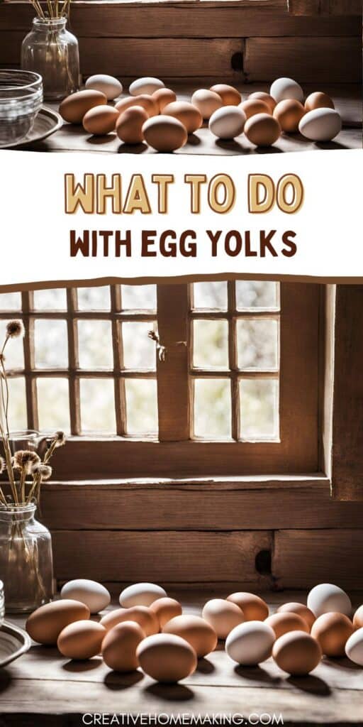 What to Do with Leftover Egg Yolks: Creative Ideas