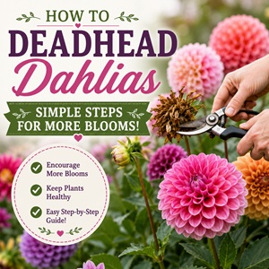 How to Deadhead Dahlias for More Blooms