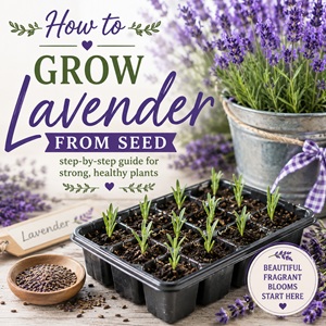 How to Grow Lavender from Seed (Step-by-Step Guide)