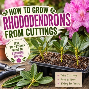 Discover how to propagate rhododendrons from healthy cuttings and grow new flowering shrubs at home. With a little patience, you can create more beautiful plants for your landscape and add them to your collection of cottage garden flowers. A great project for gardeners who enjoy growing plants from scratch.
