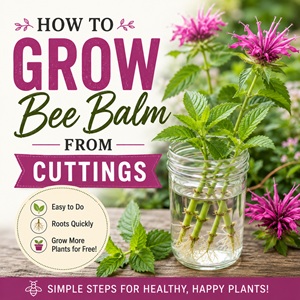 How to Grow Bee Balm from Cuttings: A Step-by-Step Guide