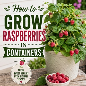 Learn how to grow sweet, juicy raspberries in pots with this easy step-by-step guide. Discover the best containers, soil, watering, and care tips for a plentiful harvest—even in small spaces. Perfect for simple garden living, container gardening, patios, balconies, and backyard gardens.