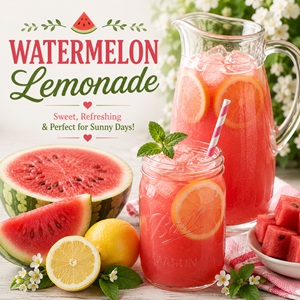 Watermelon Lemonade: The Refreshing Summer Drink You’ll Make Again & Again