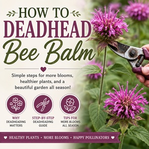 How to Deadhead Bee Balm for More Blooms All Summer
