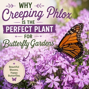 Why Creeping Phlox Is Perfect for Butterfly Gardens
