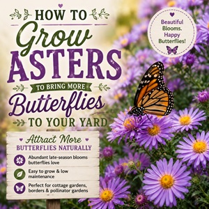 How to Grow Asters to Attract More Butterflies