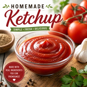 Easy Homemade Ketchup Recipe (Better Than Store-Bought!)