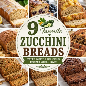From classic zucchini bread to chocolate chip, blueberry, pumpkin, and double chocolate, these easy recipes are moist, flavorful, and perfect for using up fresh garden zucchini. A delicious collection for garden-to-table living and simple homemade living.