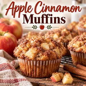 Easy Apple Cinnamon Muffins for Fall