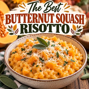 Easy Butternut Squash Risotto for Fall
