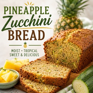 The Best Pineapple Zucchini Bread