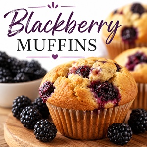 Learn how to make moist, fluffy blackberry muffins that taste just like they came from your favorite bakery. This easy recipe comes together quickly and is perfect for breakfast, brunch, lunchboxes, or coffee breaks.