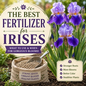 Wondering what fertilizer irises really need? Learn the best fertilizer for irises, when to feed them, and simple tips for stronger roots, healthier plants, and gorgeous blooms. Perfect for iris care, cottage garden flowers, flower gardening, beginner gardening, and Simple Homemade Living garden inspiration.