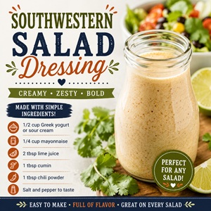 The Best Southwestern Salad Dressing for Taco Salads and More