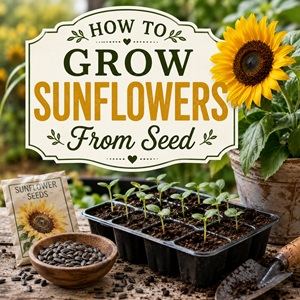 Growing Sunflowers from Seed Is Easier Than You Think