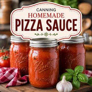 The Best Homemade Pizza Sauce for Canning